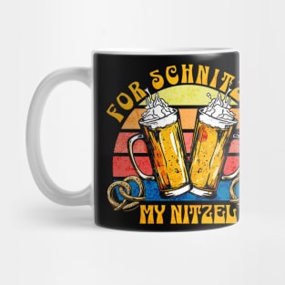 Retro For schnitzel, my Nitzel Oktoberfest Mug